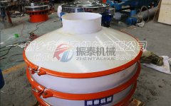 醋酸過濾塑料振動篩安徽池州發(fā)貨，請張經(jīng)理注意查收！